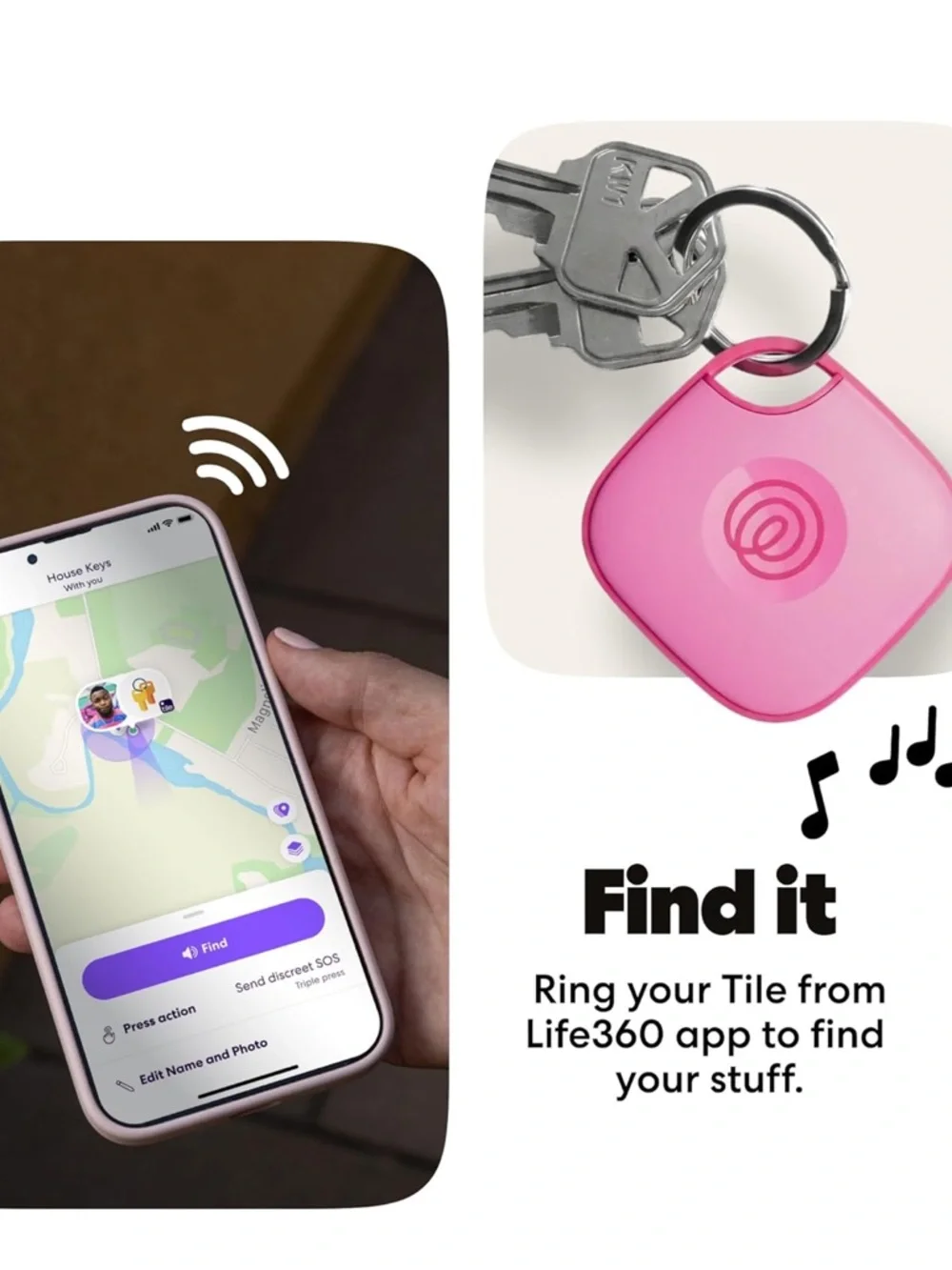 Tile Mate Tracker - Pink ⭐️💖 NWT - Picture 6 of 8
